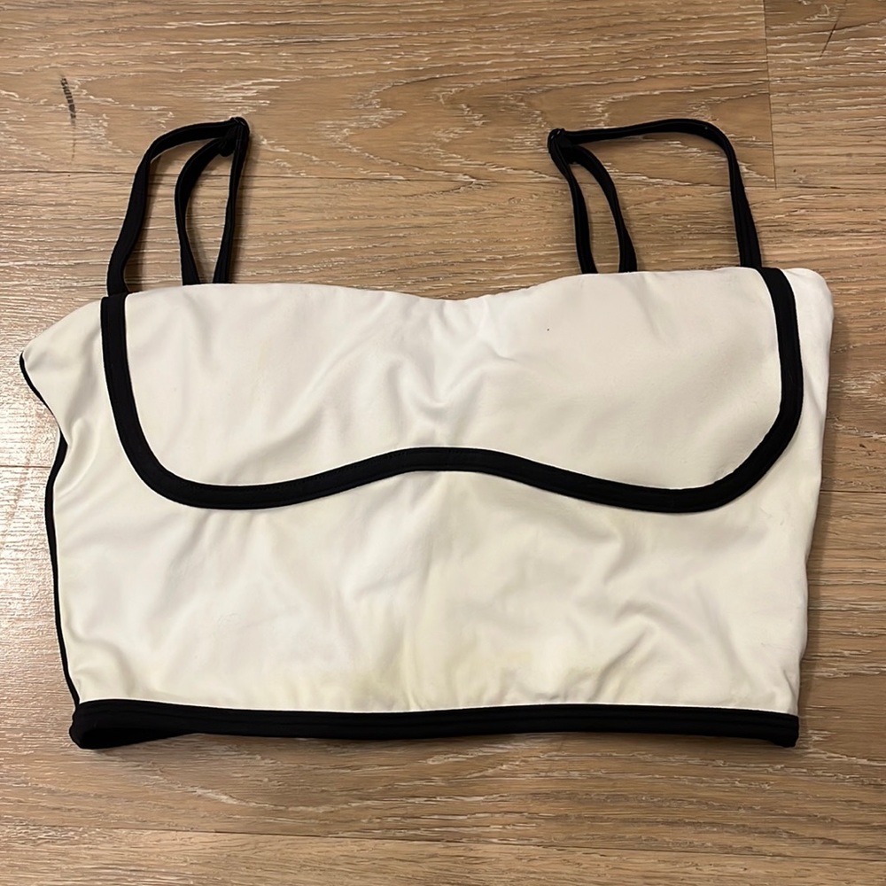 Lined workout tank